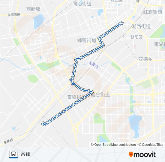 公交138路的线路图