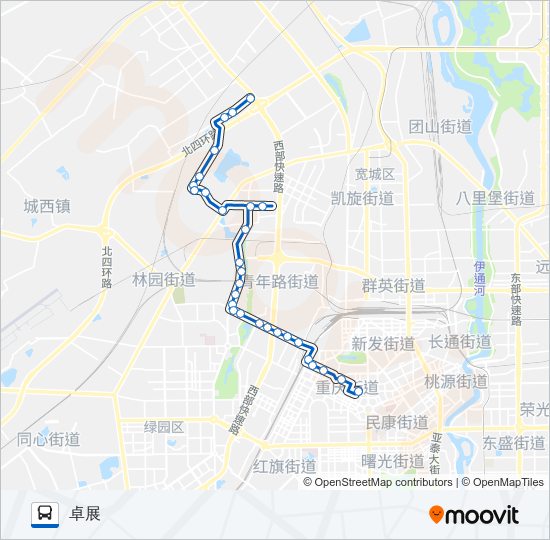 145路Route: Schedules, Stops u0026 Maps - 卓展