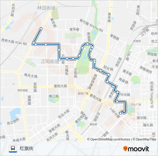 147路 Bus Line Map