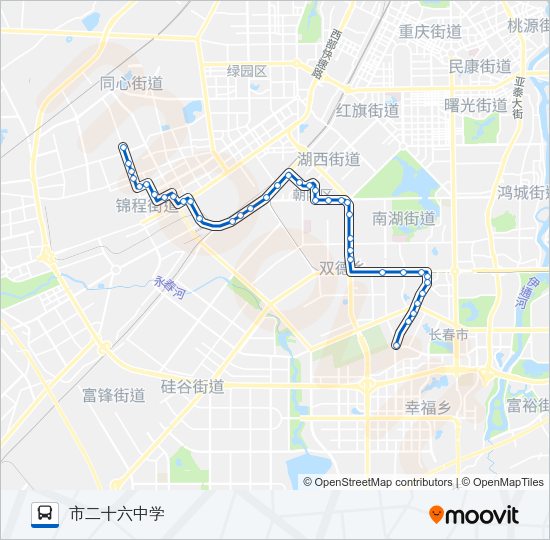 公交149路的线路图