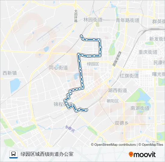 151路 Bus Line Map