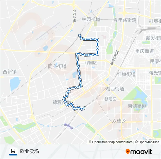 151路 Bus Line Map