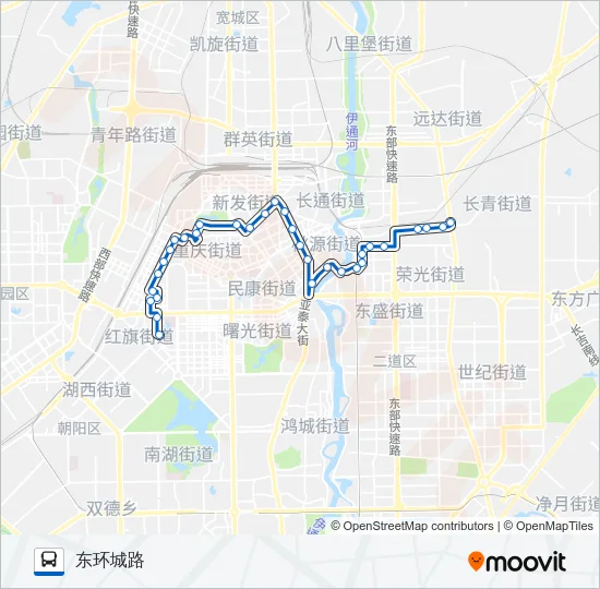 152路 Bus Line Map