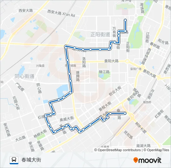 153路 Bus Line Map