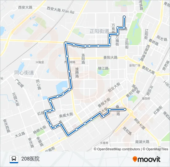 153路 Bus Line Map
