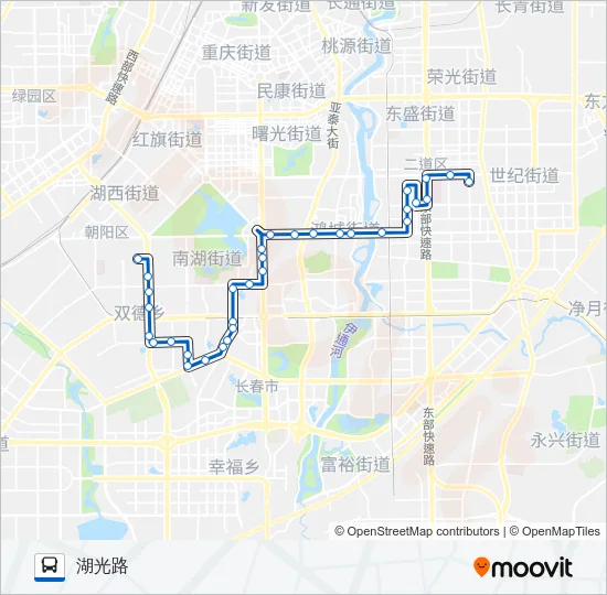 154路 Bus Line Map