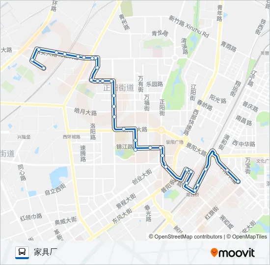 155路 Bus Line Map