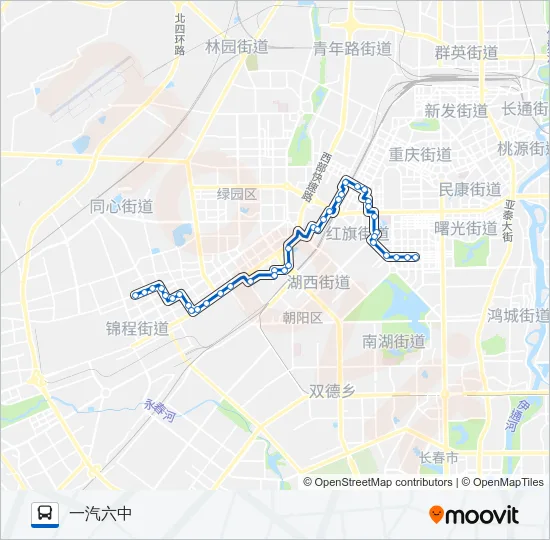 156路 Bus Line Map