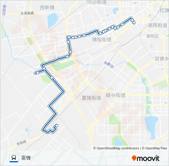 157路 Bus Line Map
