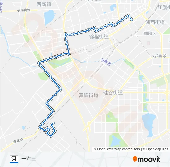 157路 Bus Line Map