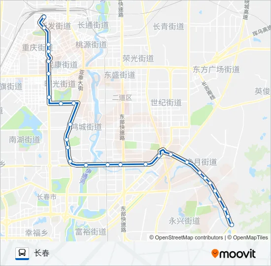 160路 Bus Line Map