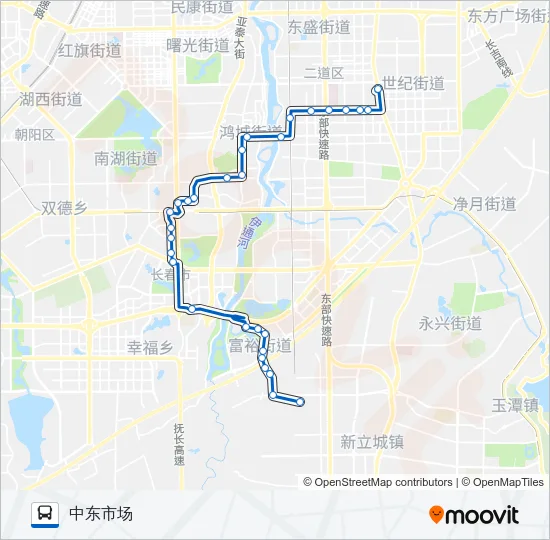 161路 Bus Line Map