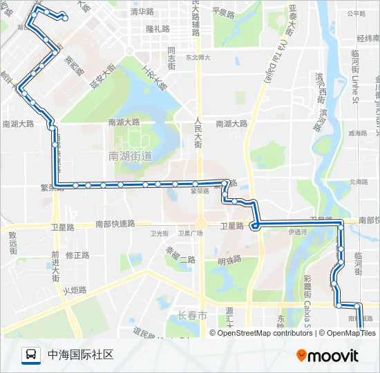 162路 Bus Line Map