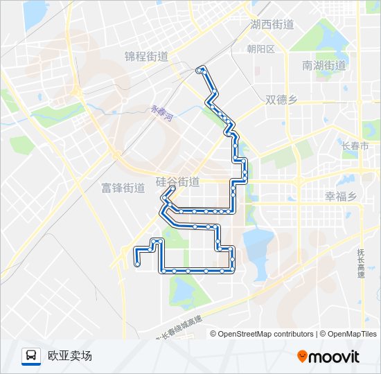164路 Bus Line Map