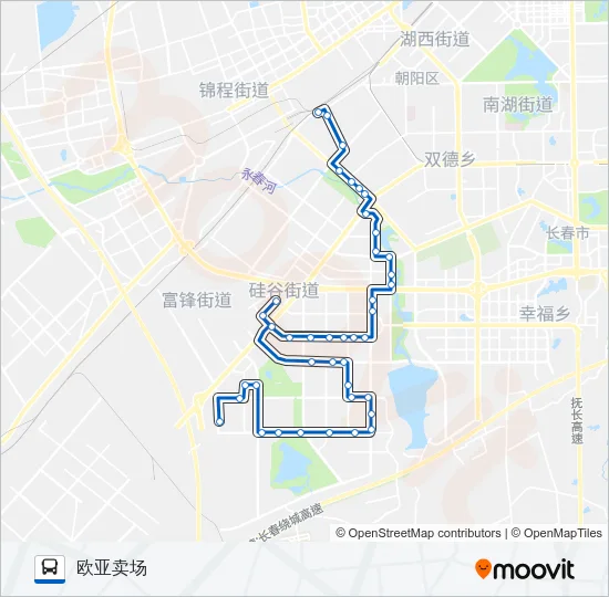 164路 Bus Line Map