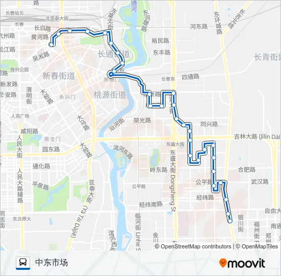 168路 Bus Line Map