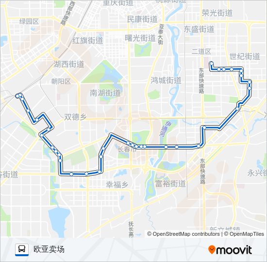 170路 Bus Line Map