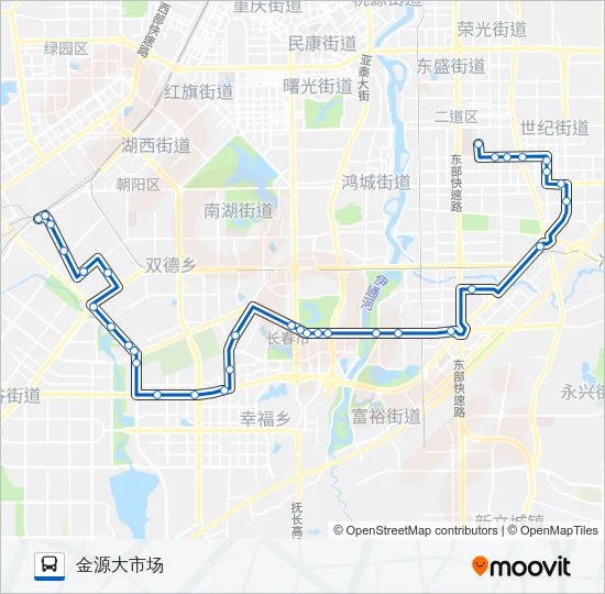 170路 Bus Line Map