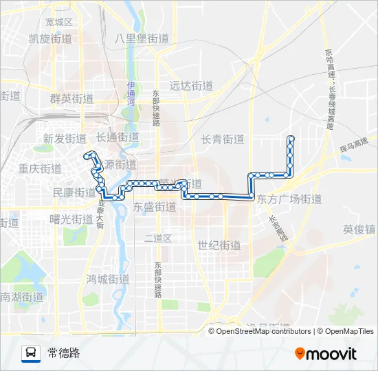 172路 Bus Line Map
