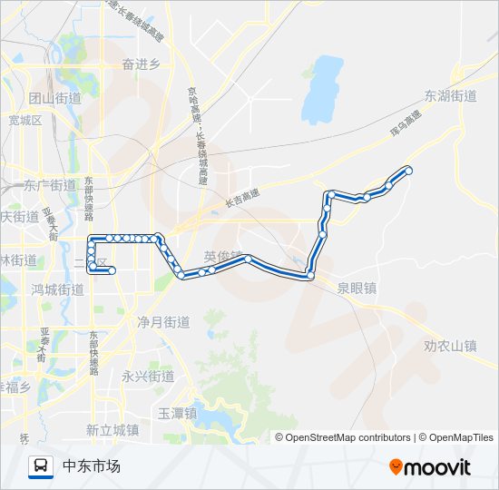 181支 Bus Line Map