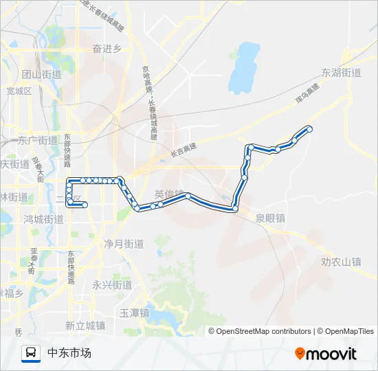 181支 Bus Line Map