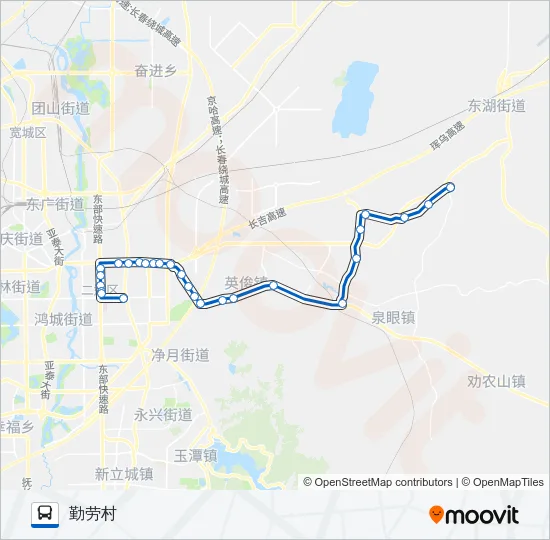 181支 Bus Line Map