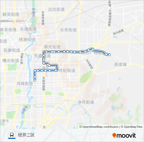 182路 Bus Line Map