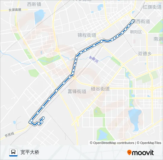 184路 Bus Line Map