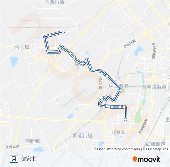 公交191路的线路图