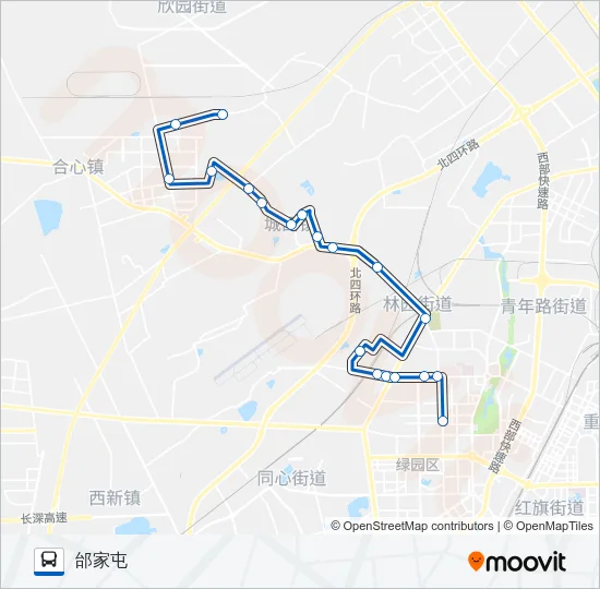 191路 Bus Line Map