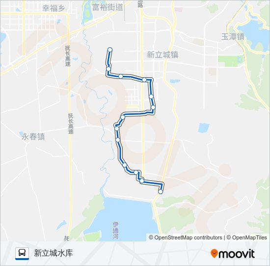 公交192路的线路图