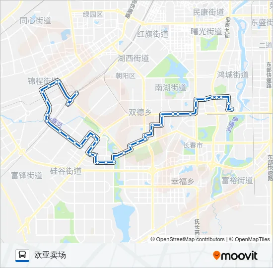 193路 Bus Line Map