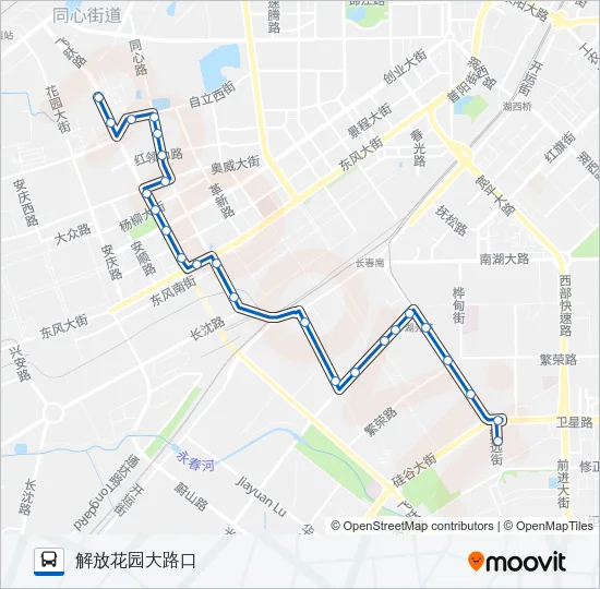195路 Bus Line Map