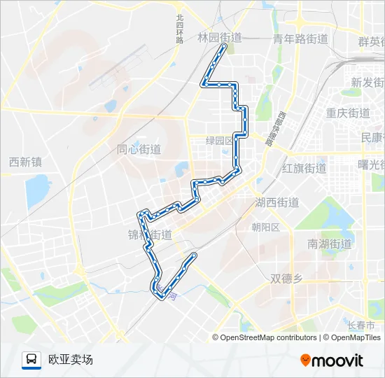 197路 Bus Line Map