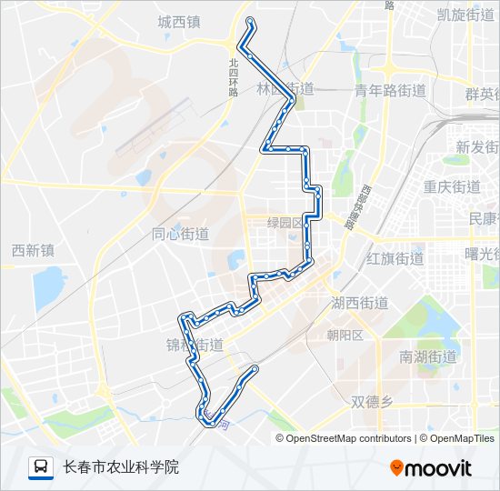 197路 Bus Line Map