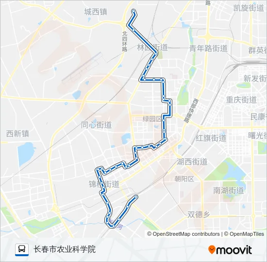 197路 Bus Line Map