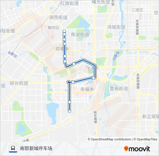 202路 Bus Line Map