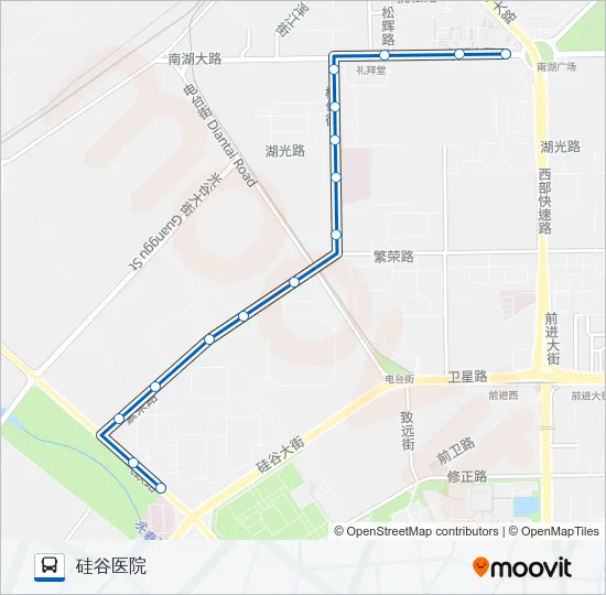 212路 Bus Line Map