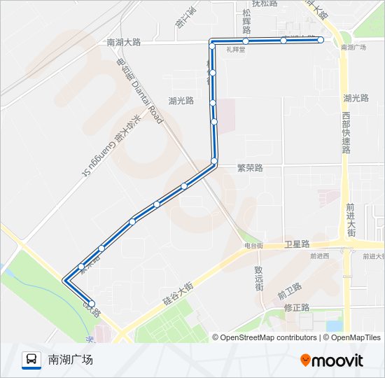 212路 Bus Line Map