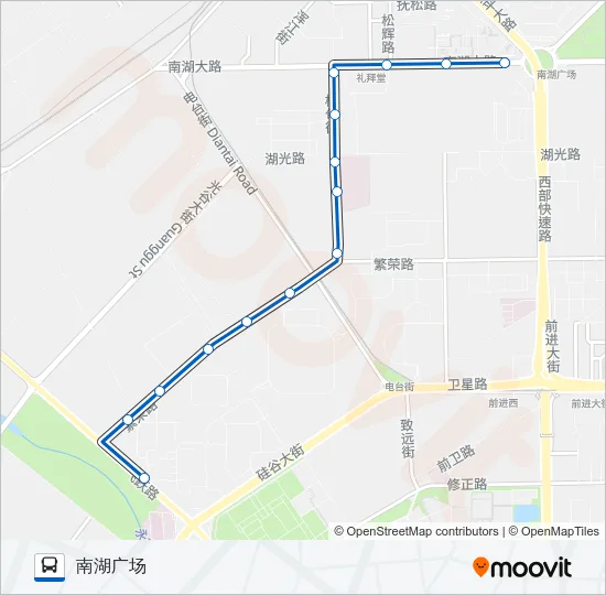 212路 Bus Line Map