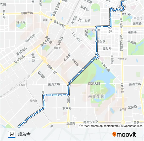 213路 Bus Line Map