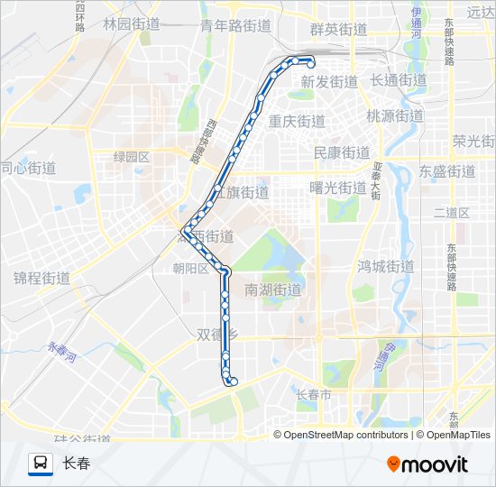 222路 Bus Line Map
