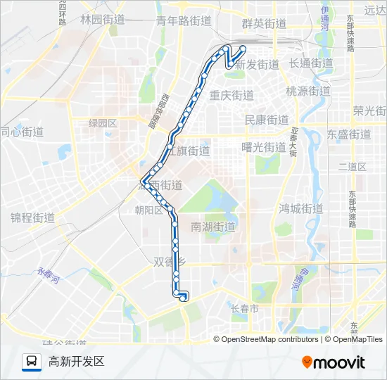 222路 Bus Line Map