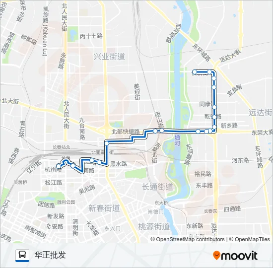 223路 Bus Line Map