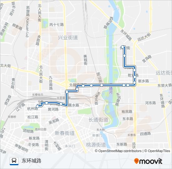 223路 Bus Line Map