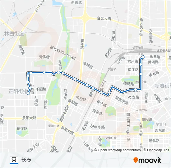 224路 Bus Line Map