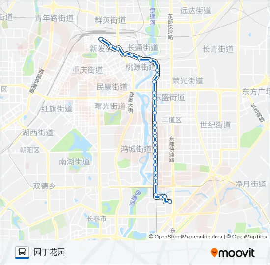 225路 Bus Line Map