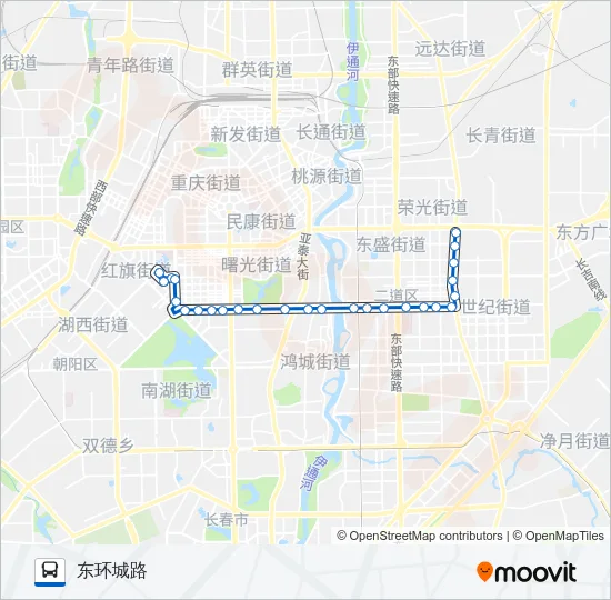 227路 Bus Line Map
