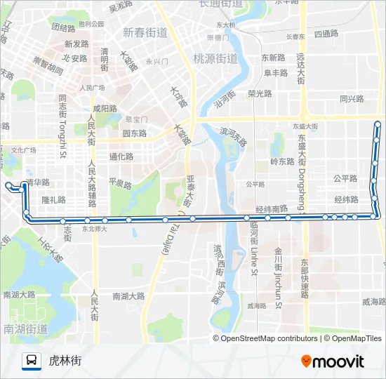227路 Bus Line Map