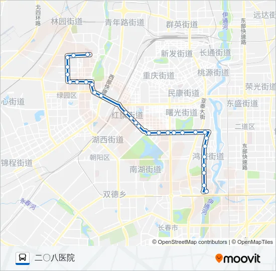 228路 Bus Line Map